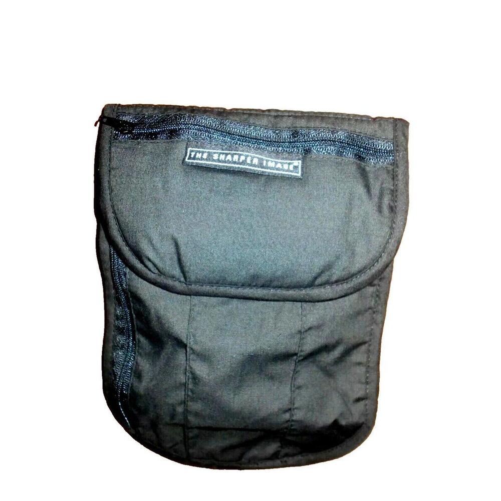 The Sharper Image Security Neck‎ Pouch Travel Neck Bag New in Box